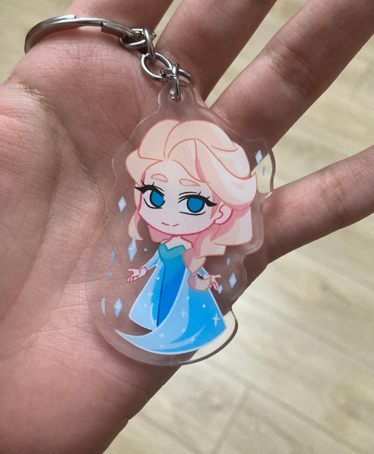 Acrylic Charms - Elsa (IN STOCK)